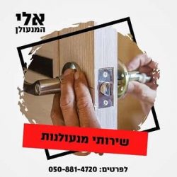 תיקון והתקנת מנעולים